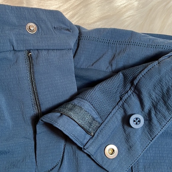 Athleta Navy Blue Cargo Skirt Size 16T - Picture 12 of 15